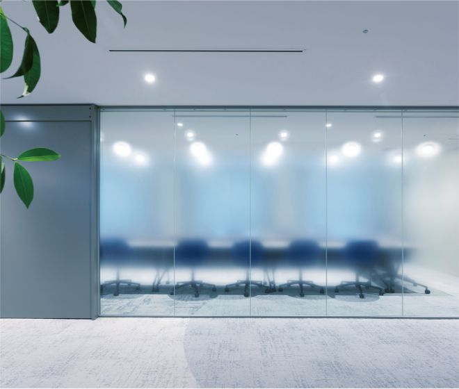 センターグラデーションの事例